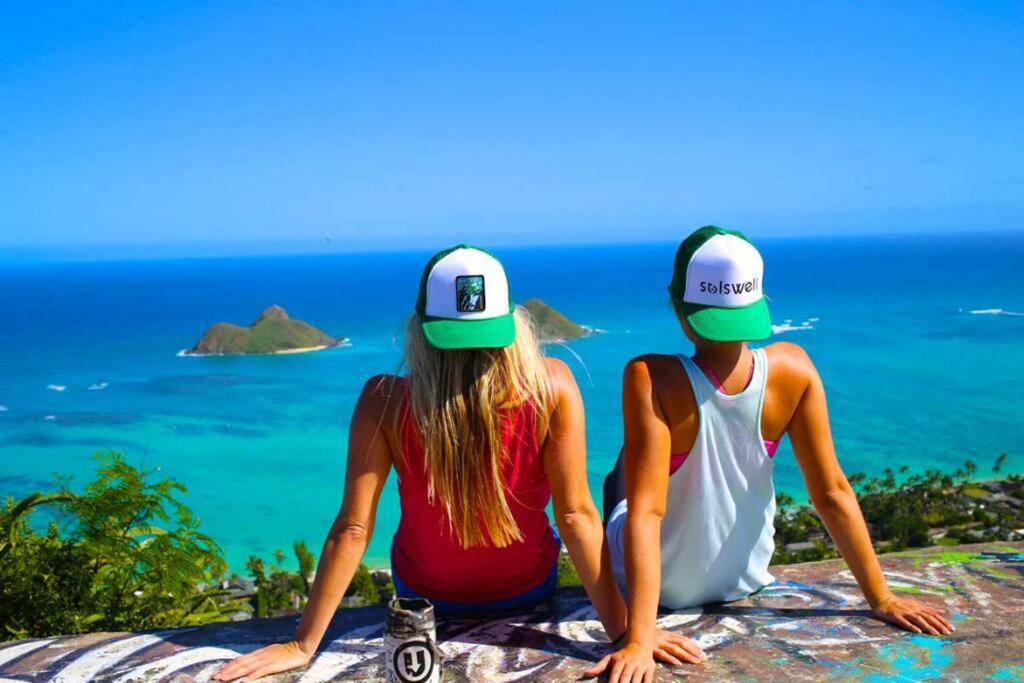 Cute Guest Suite In Kailua With Ac!!! ภายนอก รูปภาพ