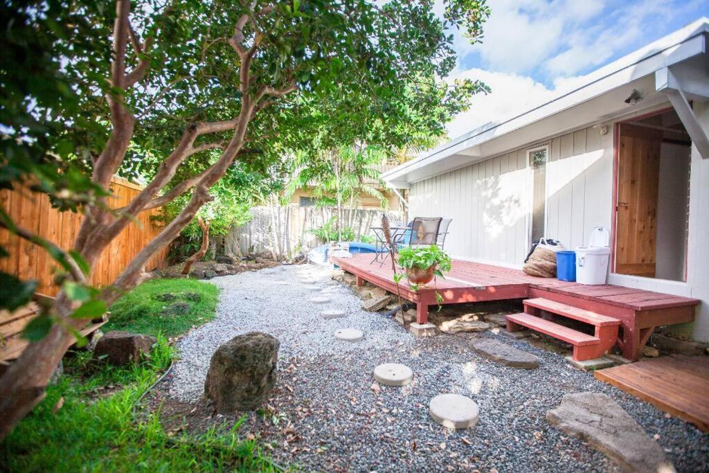 Cute Guest Suite In Kailua With Ac!!! ภายนอก รูปภาพ